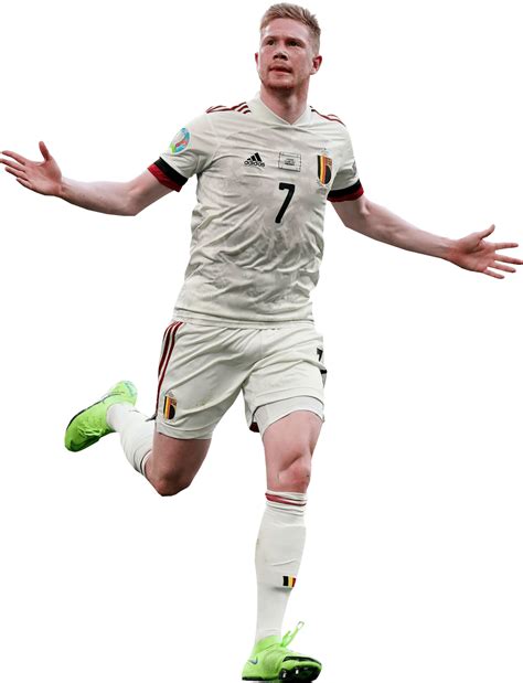 Kevin De Bruyne Belgium football render - FootyRenders