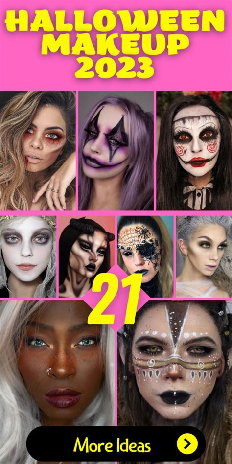 Halloween Makeup 2023: 21 Spooky and Creative Ideas - thepinkgoose.com