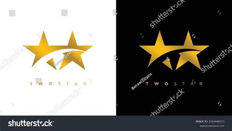 6,467 Two stars logo Images, Stock Photos & Vectors | Shutterstock