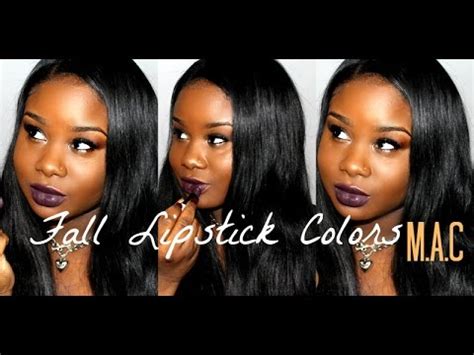 ♥ FAVORITE MAC fall lipsticks - YouTube