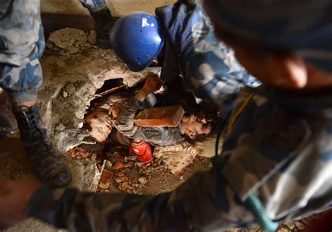 Nepal: Man Is Freed Next to Dead Friend After Quake Destroys House | TIME