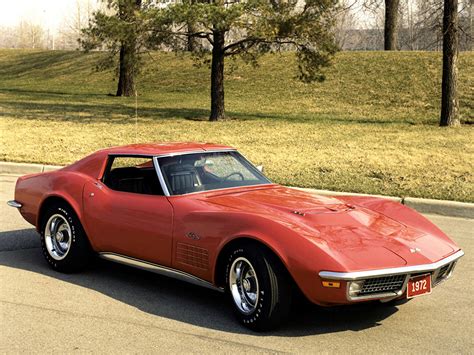 Fiche technique Chevrolet Corvette C3 Stingray 454ci 275 (1972)