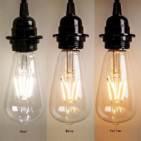 Home Vintage lampada Edison E27 2W 4W 6W 8W vite filamento LED lampadina ST64 86/260V accessori ...