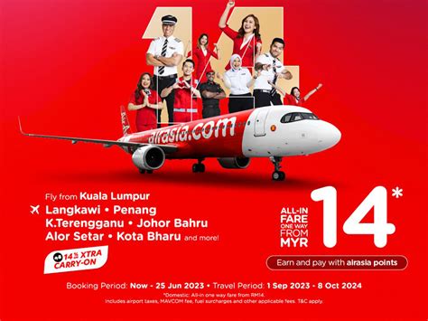 AirAsia Launches One-Way Flight Promo Starting From RM14 - Lowyat.NET