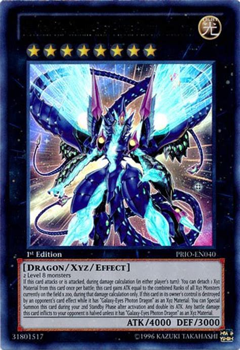 YuGiOh Zexal Primal Origin Single Card Ultra Rare Number 62 Galaxy-Eyes Prime Photon Dragon PRIO ...