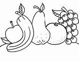 Dibujo De Frutas Para Colorear Imprimir E Dibujar –ColoringOnlyCom sketch template