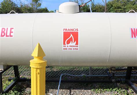 Propane Tank Installation - Francis Oil & Propane of Brookneal, Virginia