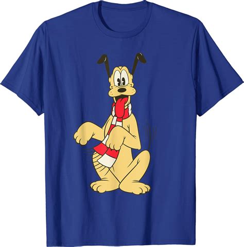 Amazon.com: Disney Vintage Pluto Holiday T-Shirt: Clothing