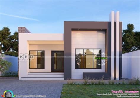 Modern Single Floor House Design Sq Ft Bhk Modern Single | spanish ...