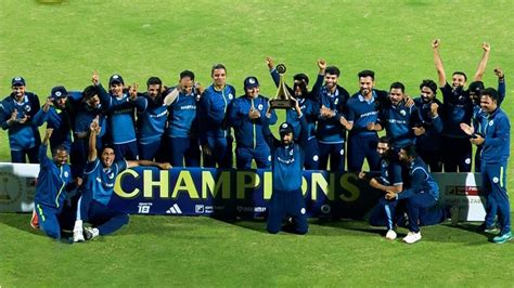 Vijay Hazare Trophy 2023: Haryana Lift Maiden Title With 30-run Victory ...