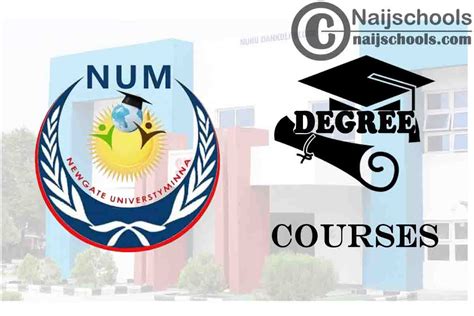 Degree Courses Offered in Newgate University - NAIJSCHOOLS