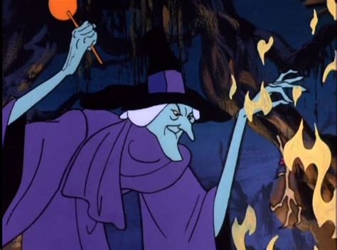 The creepy swamp witch from Scooby-Doo episode, WHICH WITCH IS WHICH (1969). | Tekenen