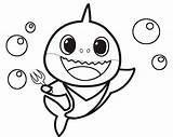 Baby Shark Coloring Pages  50 Printable coloring sketch template