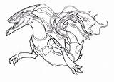 Free Pokemon Rayquaza Coloring Pages Download  sketch template