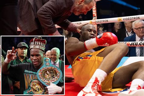 Adonis Stevenson takes first steps after being left in a coma from boxing fight | The Irish Sun