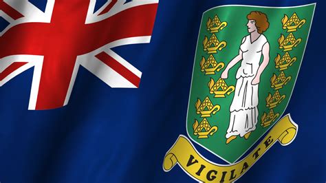 Flag Of The British Virgin Islands - A Symbol Of Martyred Vi