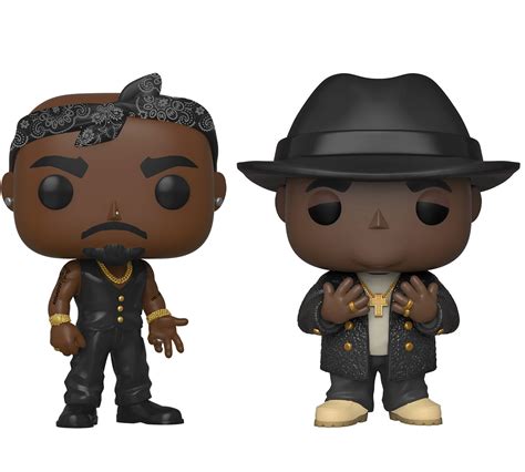 Funko POP! Rocks Notorious B.I.G. and Tupac Collectors Set - Walmart.com - Walmart.com