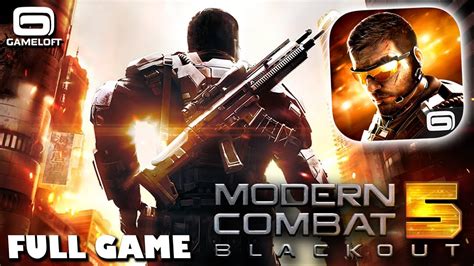 Modern Combat 5: Blackout (PC/Switch/iOS/Android Longplay, FULL GAME, No Commentary) - YouTube