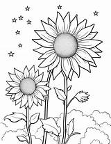 25 Sunflower Coloring Pages Free Printable Sheets  coloring sketch template