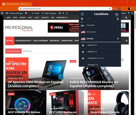 Mejores navegadores para VPN - Firefox, Chrome, Opera...