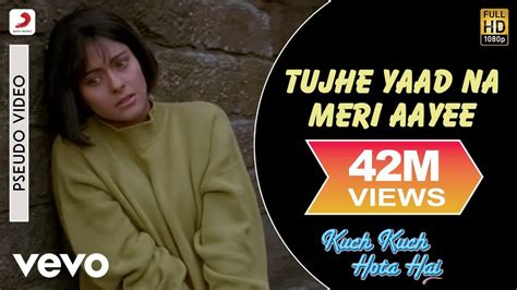 Tujhe Yaad Na Meri Aayee Best Song - Kuch Kuch Hota Hai|Shah Rukh Khan|Kajol|Udit Narayan ...