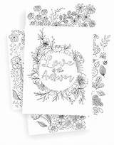Coloring Kits – Teal Notes sketch template