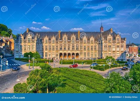 Saint Lamberts in Front of Former Palace of the Prince Bishops I Stock Image - Image of belgien ...