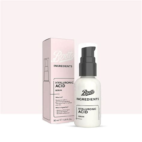 Boots Ingredients Hyaluronic Acid Serum - 30ml - Eshaistic.pk