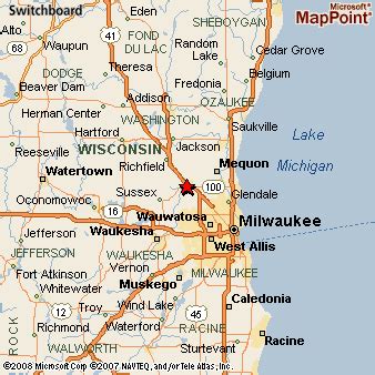 Where is Menomonee Falls, Wisconsin? see regional map & more