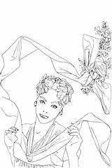 The First Vogue Coloring Book Is Unveiled  Awarded As Top 100 Urban sketch template