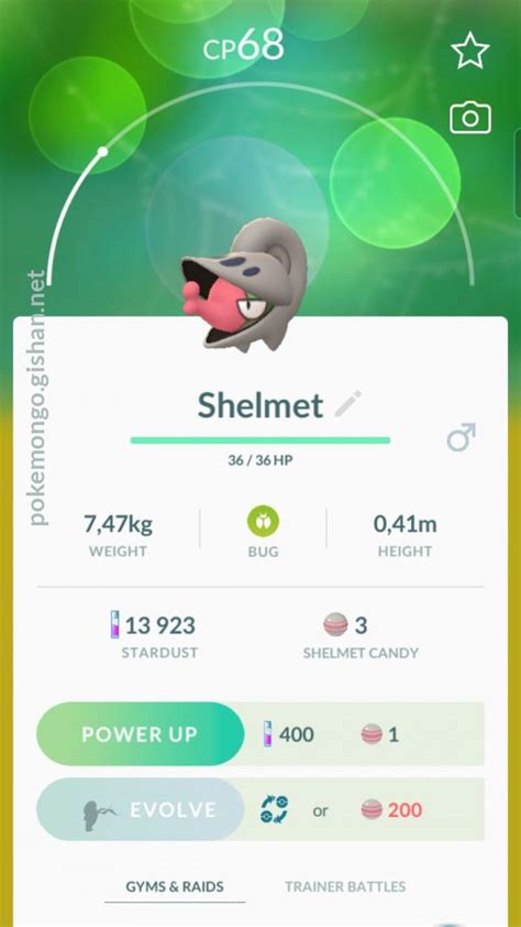 Shelmet - Pokemon Go