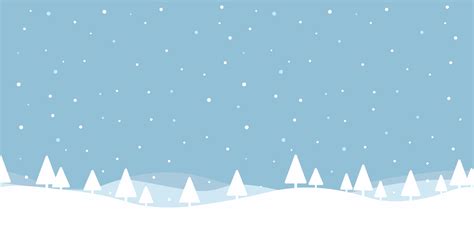 Winter Holiday Snow Landscape Vector Illustration Wallpaper 3538849 Vector Art at Vecteezy