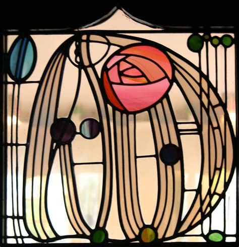 Mackintosh Window | Stained glass window, A House for an Art… | Flickr