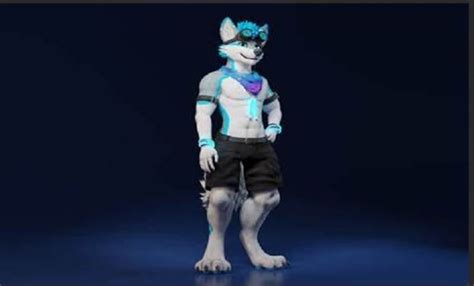 Do custom furry vrchat avatar, nswf, wolf avatar, 3d model by Ola_anime | Fiverr