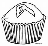 Muffin Coloring Pages  Home sketch template