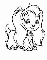Cute Dogs To Color sketch template