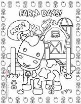 Kindergarten Farm Coloring Pages sketch template