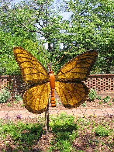 Butterfly Sculpture, Atlanta Botanical Gardens | Robert Kimberly | Flickr