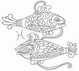 Pisces Coloring Pages At GetColoringscom  Free Printable Colorings sketch template