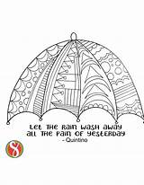 Free Umbrella Coloring Pages — Stevie Doodles sketch template