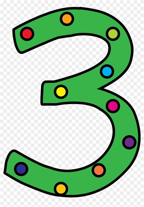 Number Three Clipart