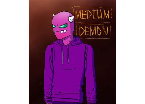 MEDIUM DEMON [Geometry Dash] by evilcatgd on Newgrounds