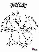 Charizard Coloring Page Printable sketch template
