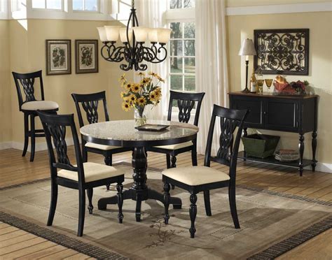 Beautiful Granite Dining Table Set – HomesFeed
