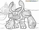 Skylanders Coloring Pages Spitfire Seattle sketch template