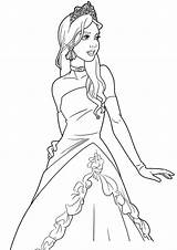 Barbie Wedding Dress Coloring Pages sketch template
