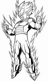 Vegeta Super Saiyan 4 Coloring Pages sketch template