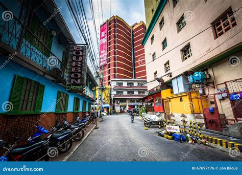 Buildings Along Badajos, in Poblacion, Makati, Metro Manila, the Editorial Photo - Image of city ...