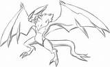 Noivern Pages Coloring sketch template