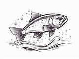 Trout Coloring Pages Top 60 Free Printable Designs sketch template